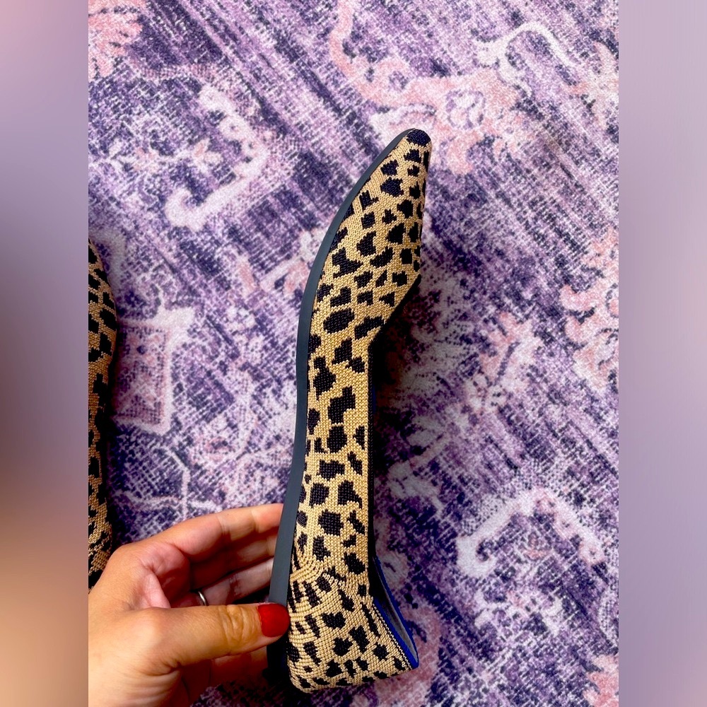 Women’s Rothy’s size 8 animal print shoes